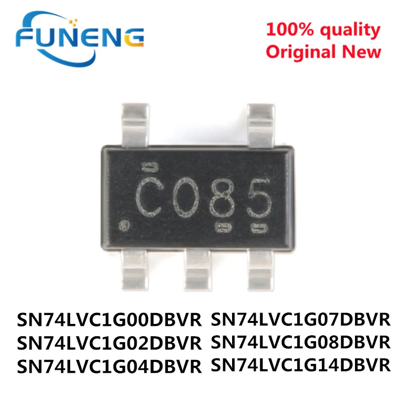 SN74LVC1G00DBVR 74LVC1G00 SOT23-5 SN74LVC1G02DBVR SN74LVC1G04DBVR SN74LVC1G07DBVR SN74LVC1G08DBVR SN74LVC1G14DBVR, оригинал, 20 шт.
