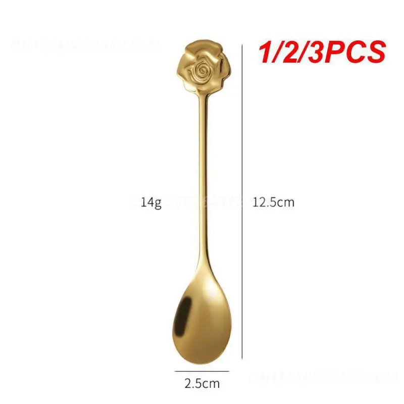 1/2/3 шт. ложка для кофе из нержавеющей стали