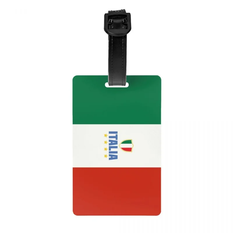 

Flag Of Italy Luggage Tag Suitcase Baggage Privacy Cover ID Label