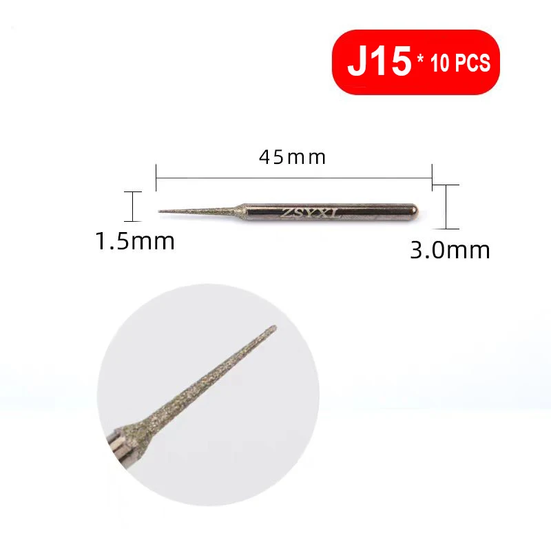 

Алмазные шлифовальные головки RAMS BRALIN 10/14 шт