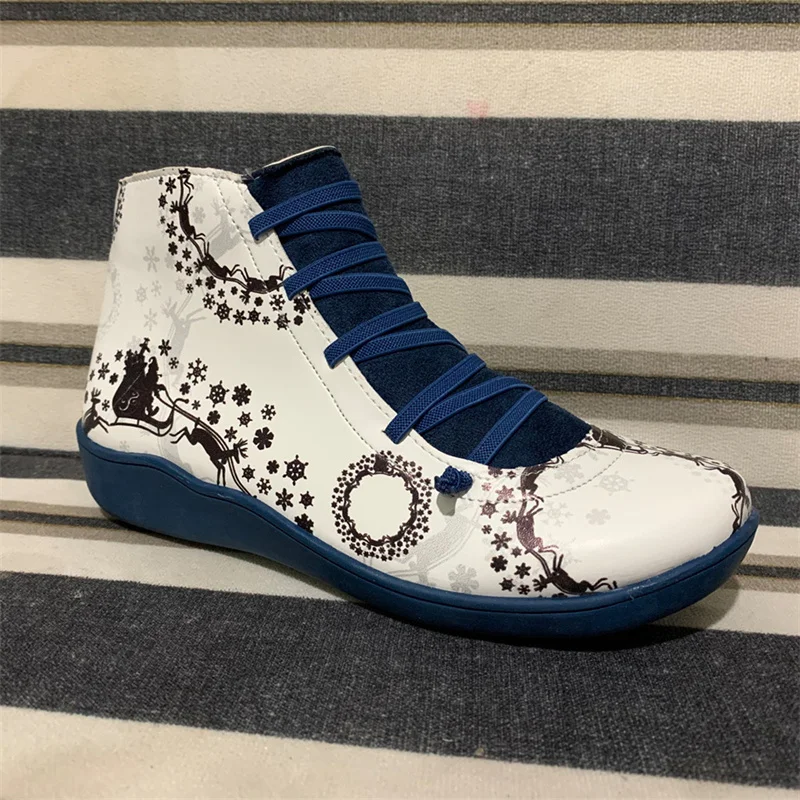 Women Boots Ankle Boots Roman Pointed Casual Booties Spring Autumn Women Boots Ladies Western Stretch Botas Leather Botines