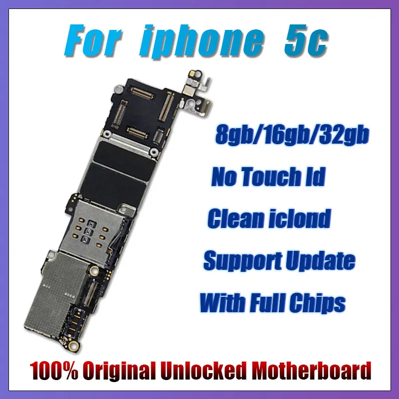 Разблокированный Бесплатный Icloud для iPhone 5 5C телефон оригинальная материнская