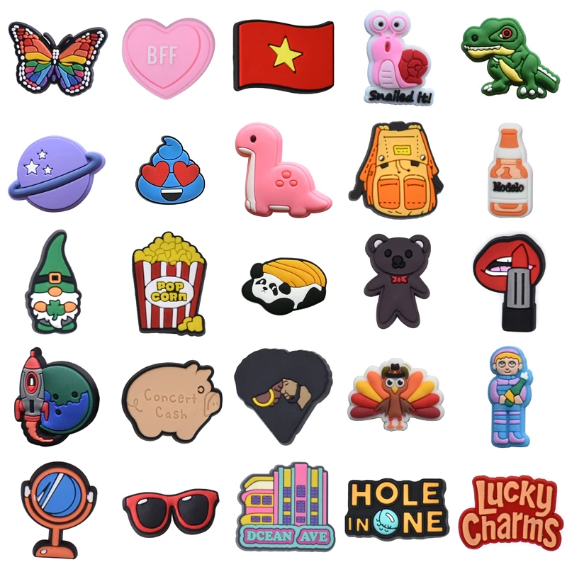 

Women Charm Packs Shoe Charms Gifts Wholesale Bulk Para Pins Boy Men Set Jeans Girl Decorations for Crocs Shoes Accessories Kids