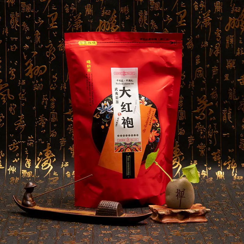 

2022 China Da Hong Pao Oolong -Tea Chinese Big Red Robe sweet taste dahongpao -TeaOrganic Green Food -Tea Pot