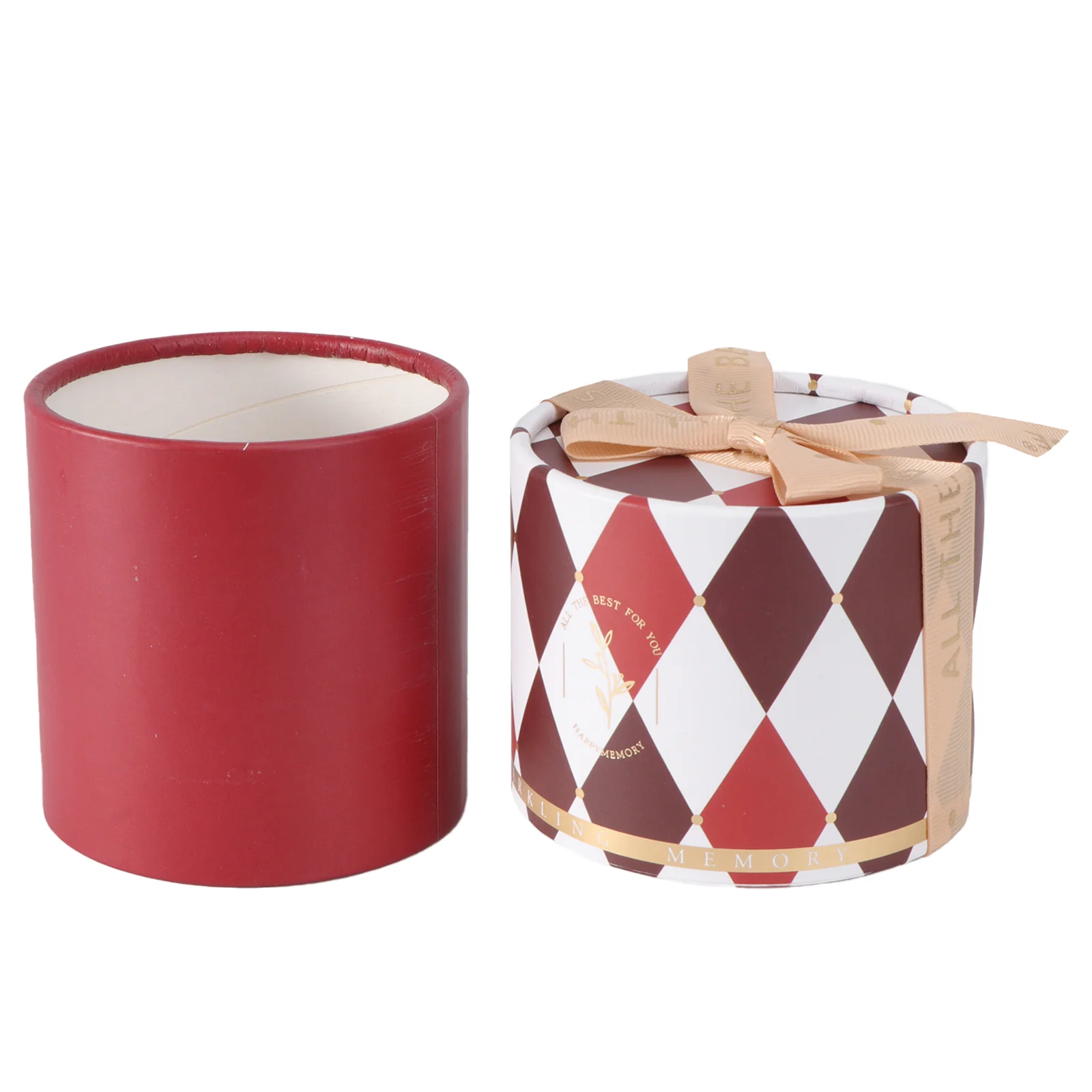 

1Pc Christmas Eve Apple Box Festival Gift Packing Box Decorative Apple Box (Red)