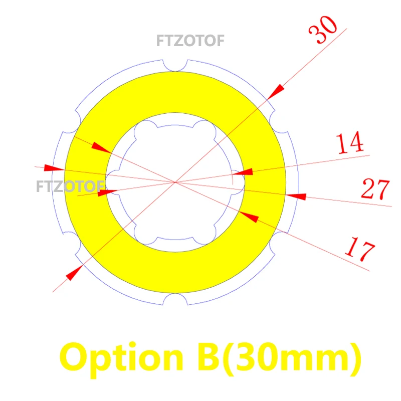

FTZOTOF Лампочка Angel Eye 12В теплый белый COB 2Вт 20мм