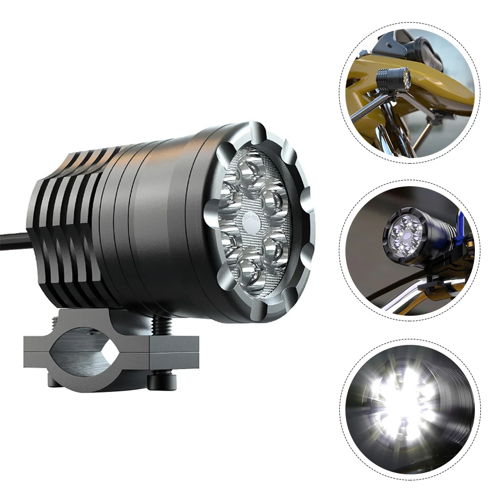 

1Pc Motorcycle Spotlight Working Modified Headlight
