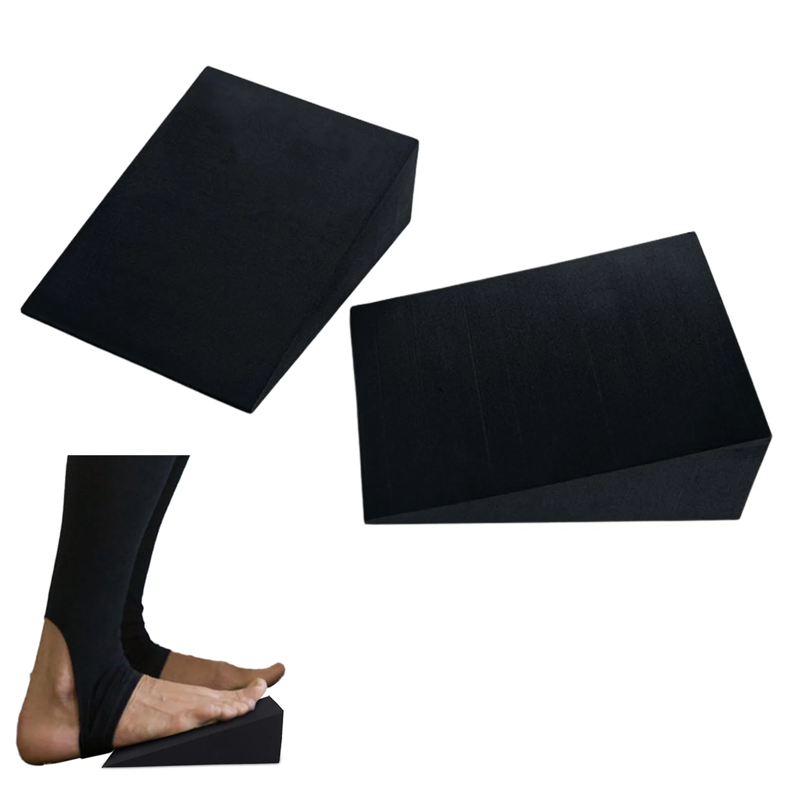 

Yoga Foam Wedge EVA Foam Stretch Slant Boards Yoga Block Improve Lower Leg Strength For Exercise Gym Fitness Aid Tools