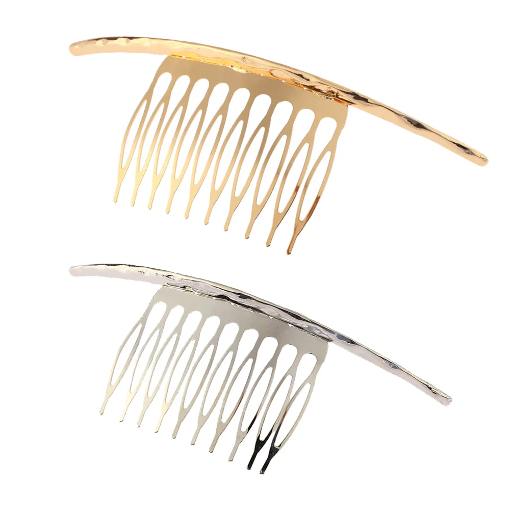 

2pcs Hair Clips Delicate Hair Combs Hairpins Headdress Girls Side Hair Clamps