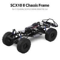 leadingstar 313mm 12 3 inch wheelbase assembled frame chassis for 110 rc tracked vehicles scx10 scx10 ii 90046 90047