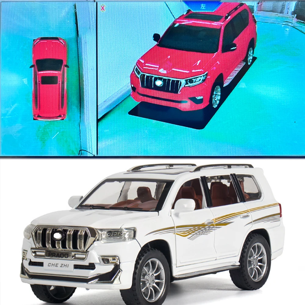 Для Toyota Prado Land Cruiser 3D панорамная система объемного обзора HD-камера