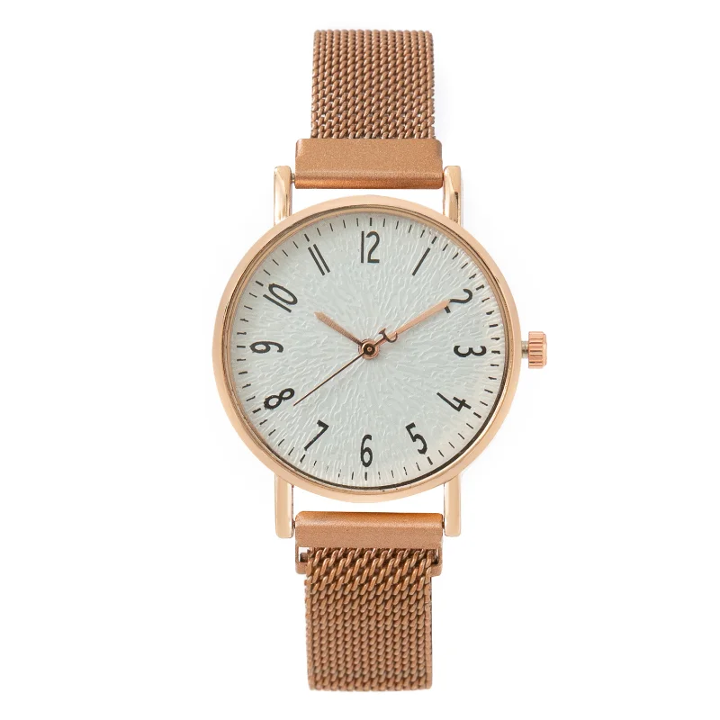 

New Fashion Simple Quartz Watch Small Dial Female Student Wristwatch Reloj De Mujer Leisure Steel Strap Clock Dropshipping