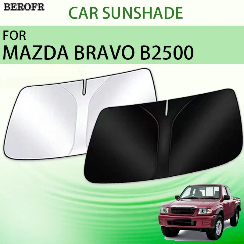 Фото Солнцезащитный козырек для автомобиля Mazda Bravo B2500 1998-2006, аксессуары, защита от солнца для лобового стекла, УФ-защита, детали для интерьера №1