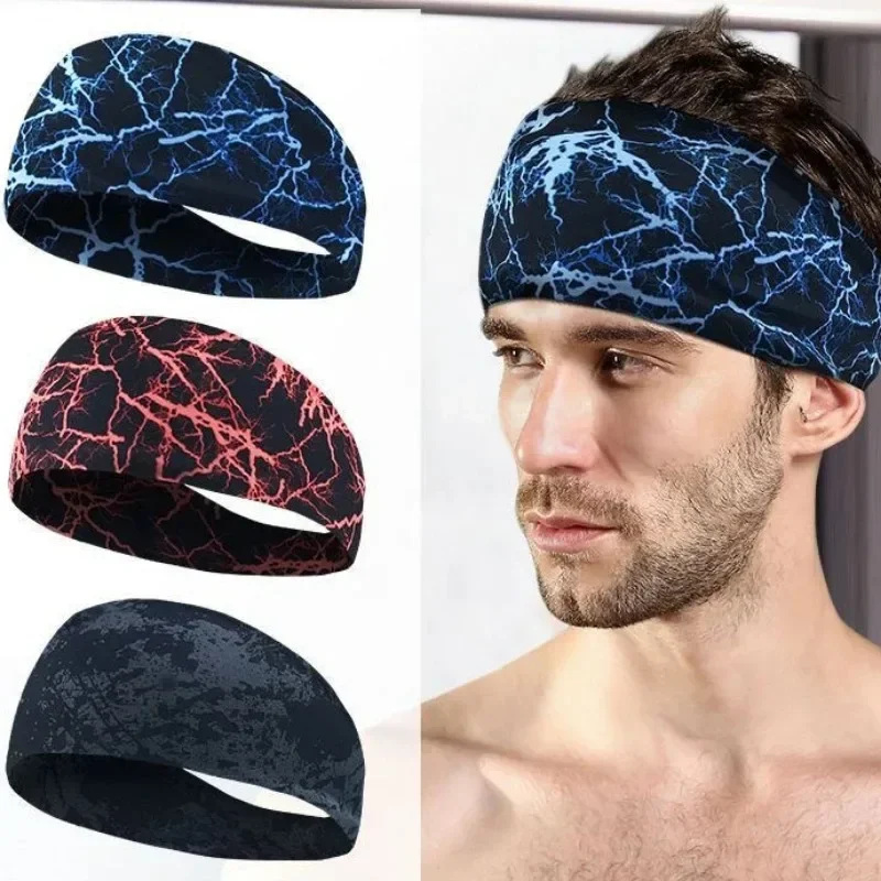 Спортивная Повязка На Голову Унисекс Для Езды Велосипеде Фитнеса Бега Тенниса