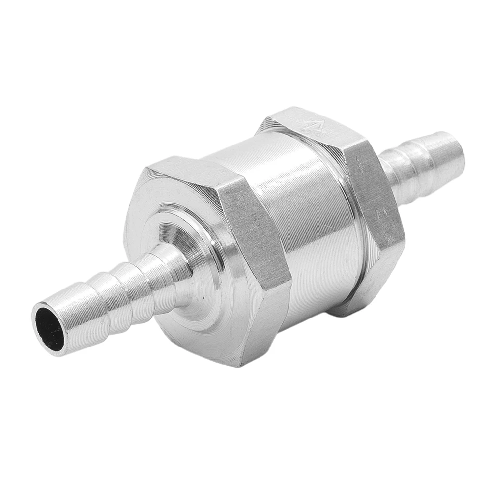 

1 Pc 6/8/10/12mm Aluminum One-Way Check Valve Fuel Water Vapor/Air Vacuum Automobiles Ships Helicopters Motorcycles Check Valve