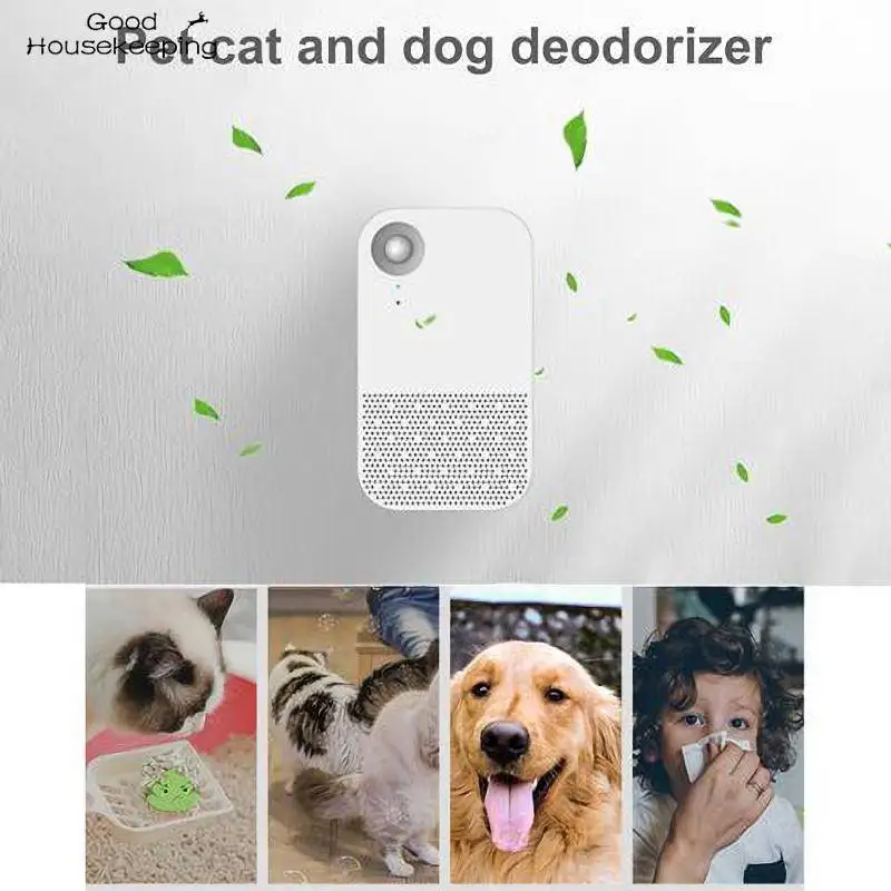 

Pet Deodorizer Sterilization Pure Air Two Speed Mode Supplies Long Battery Life Intelligent High Performance Pet Air Purifier