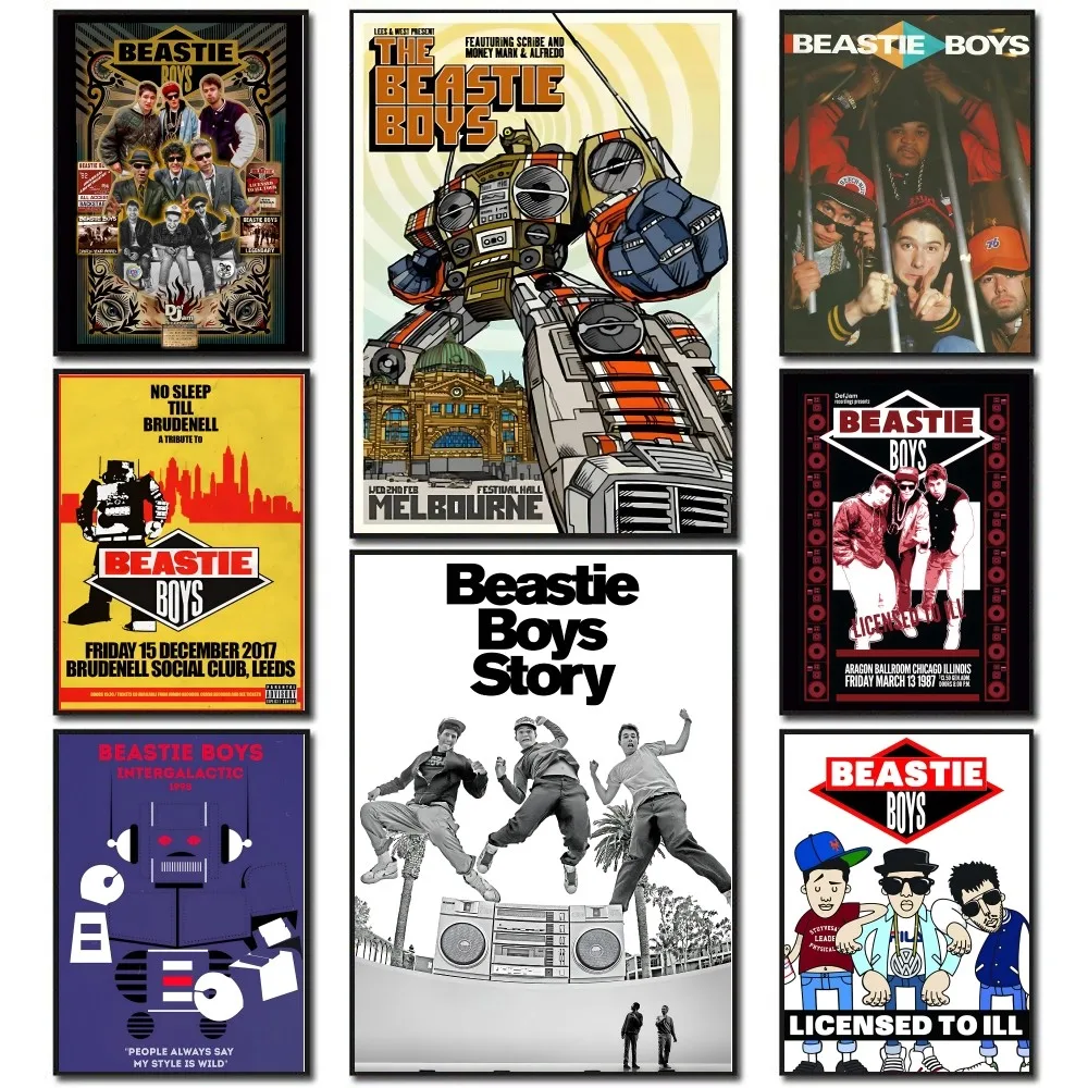 Постер Beastie для мальчиков наклейки гостиной спальни украшение интерьера