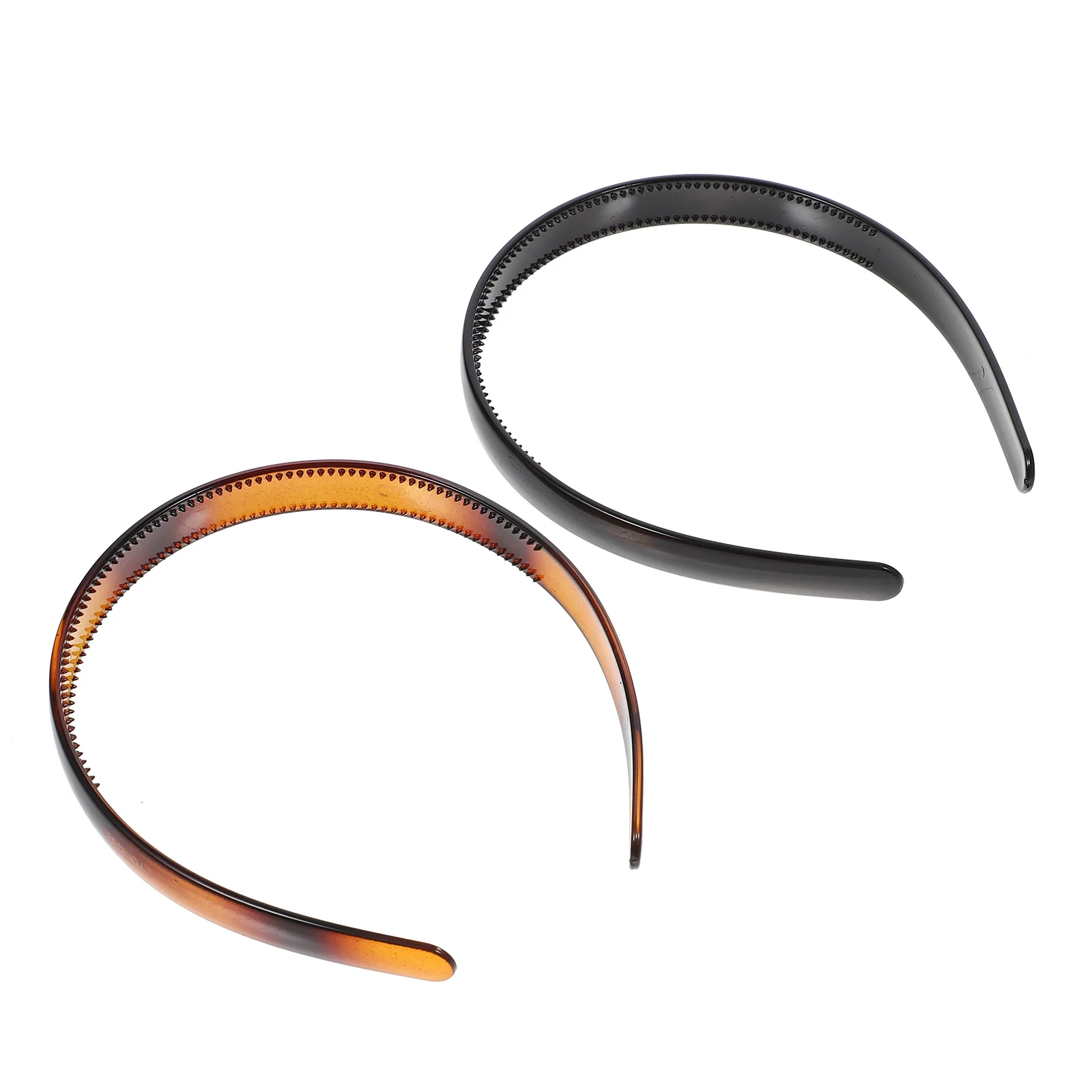 

Аксессуары для волос для девочек, 2 шт., противоскользящие кольца, женские модные кольца с широкими зубцами