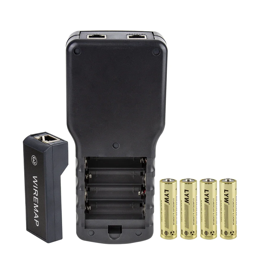 NOYAFA NF-8108M Цифровой сетевой кабель LAN тестер измеритель RJ45 5E 6E трекер коаксиального