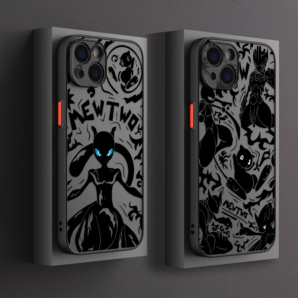 Крутой чехол для телефона Mewtwo Oppo A98 A96 A94 A78 A76 A74 A58 A57 A54 A38 A17 A16 A15 4G 5G матовый