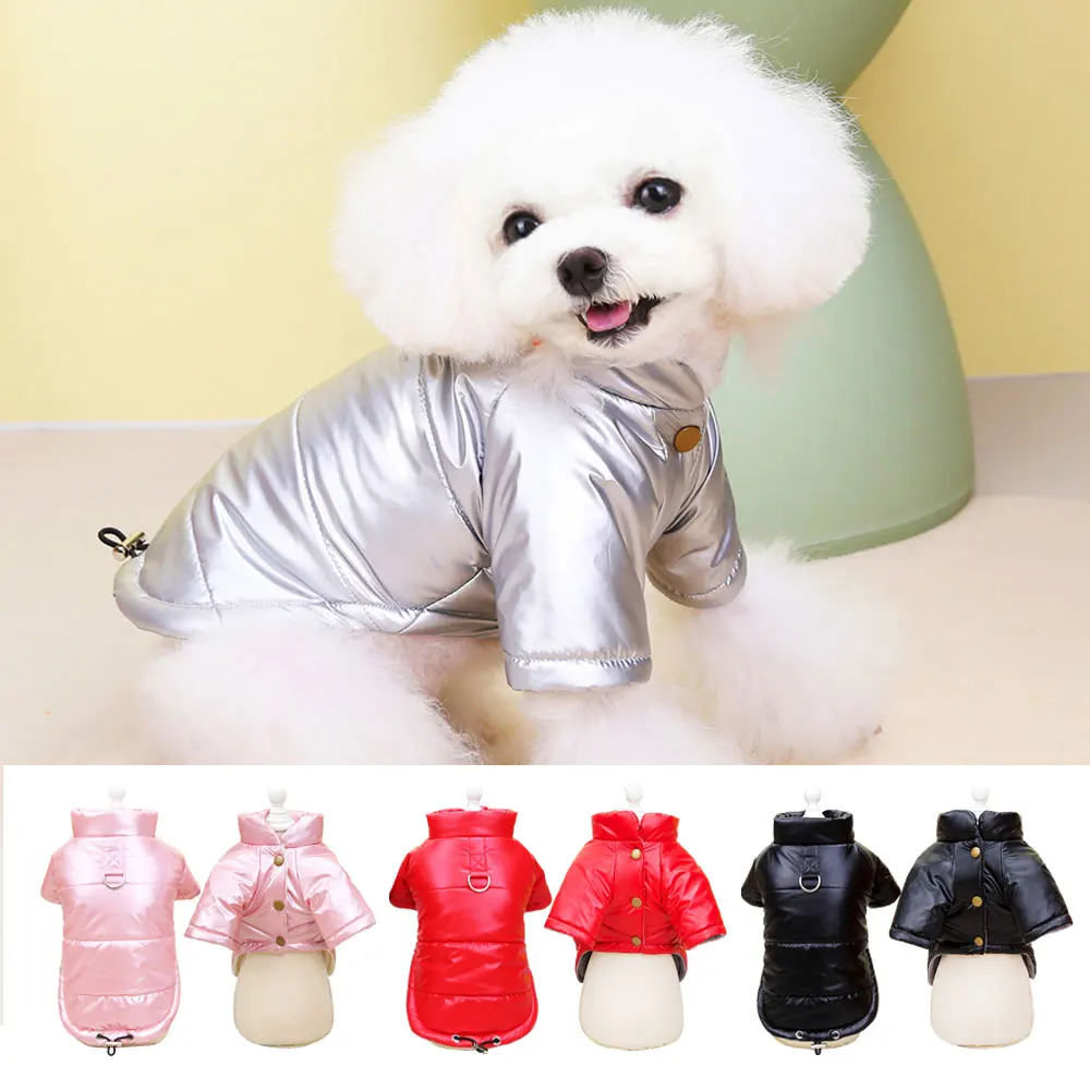 

Ветрозащитная куртка для собак, теплая одежда для собак, уличный жилет для собак, водонепроницаемая снегостойкая одежда для щенков, одежда ...