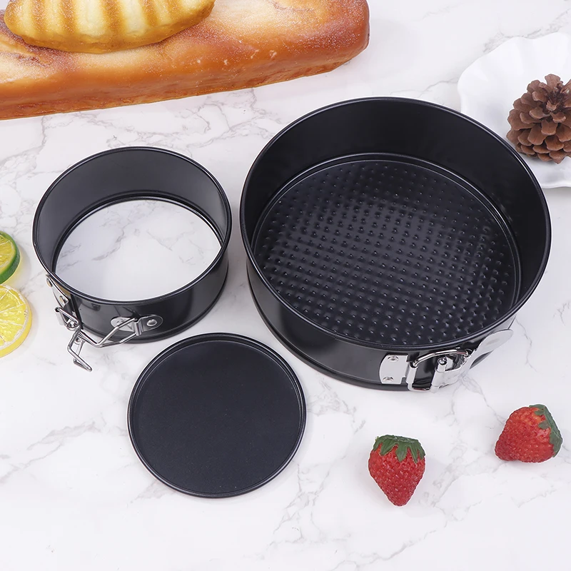 4/7-дюймовая круглая форма для торта из углеродистой стали сковороды с