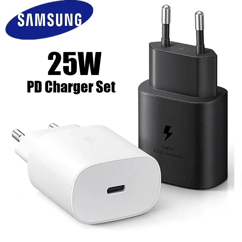 

25W Samsung S21 S20 5G Fast Charger EP-TA800 PD Super Charging Type C Quick Adapter for Samsung Z Flip3 5G Note10 Z Flip 3 5G