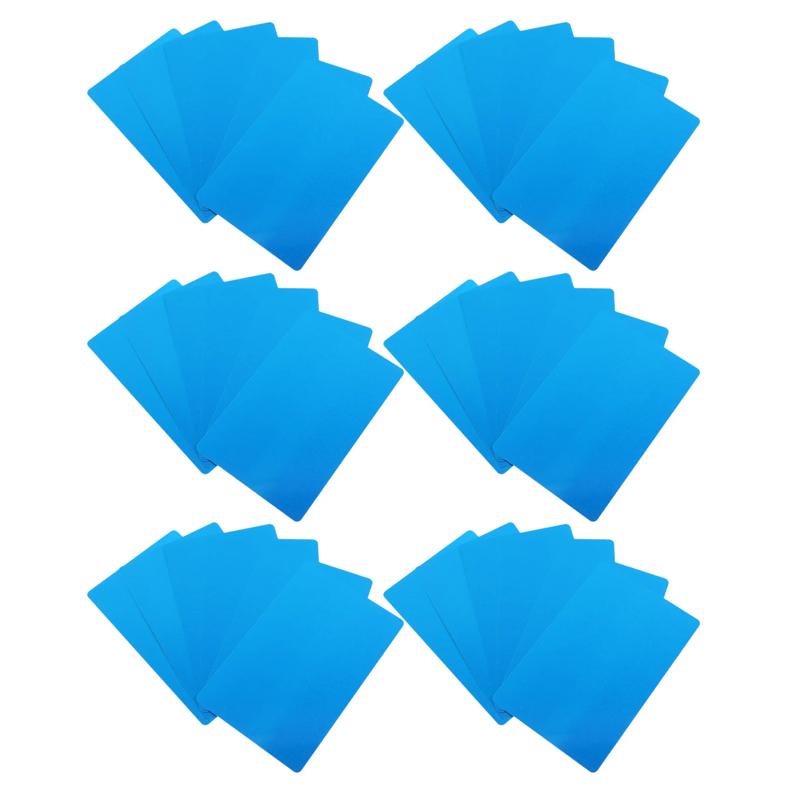 

Пустые алюминиевые визитные карточки, гладкая маркировочная машина с выгравированной печатью