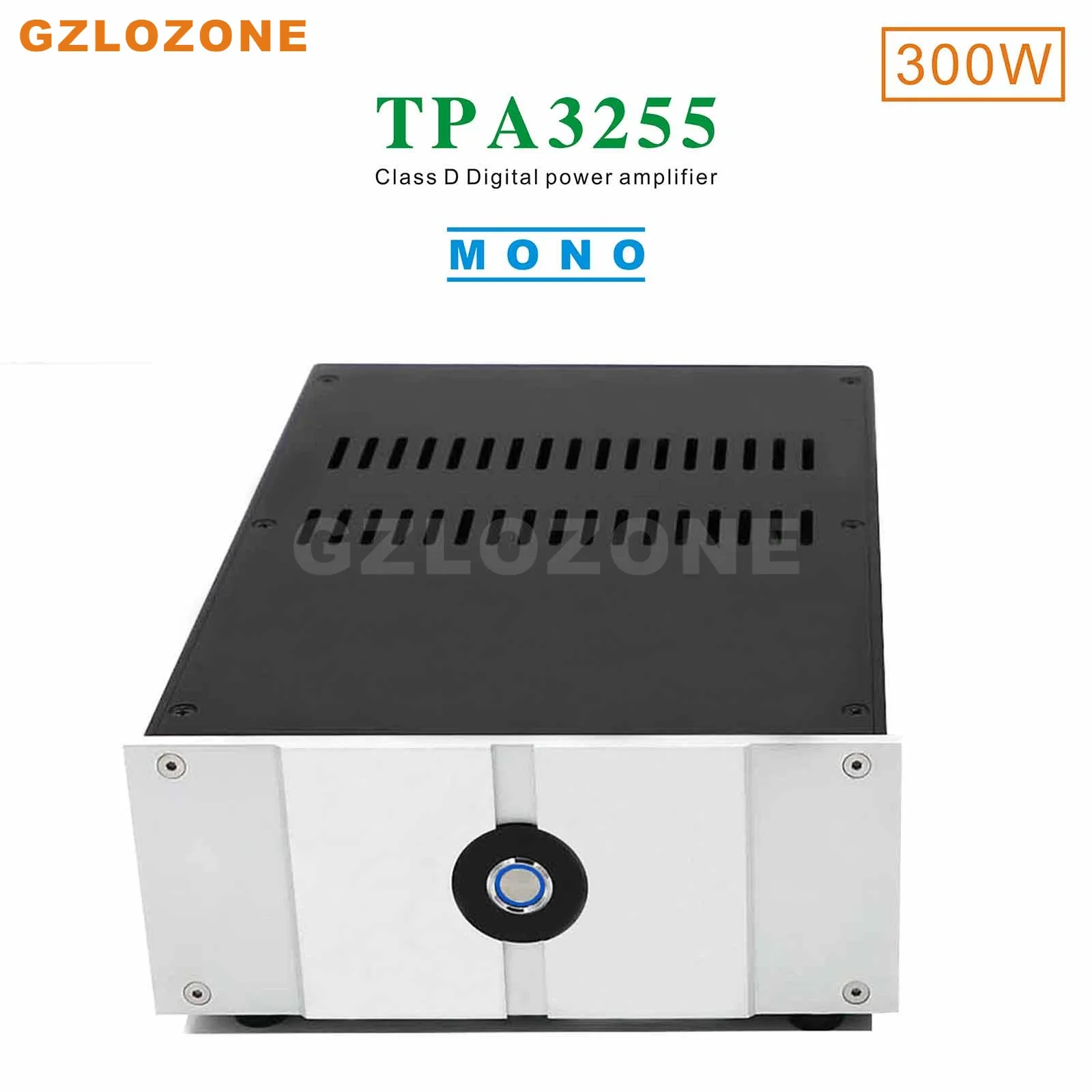 GZLOZONE HIFI Mono Высокомощный цифровой усилитель мощности TPA3255 класса D 300 Вт
