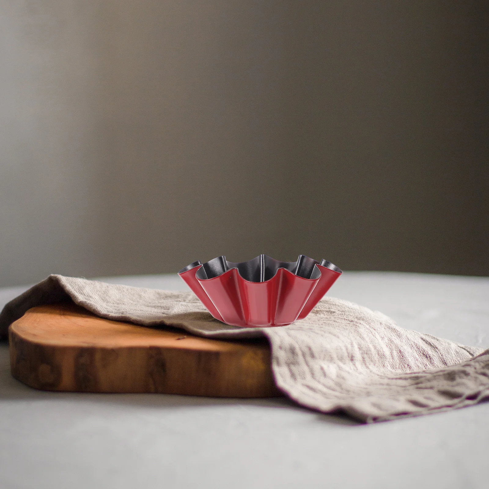 4 шт. рифленый бриош в форме оловянного цветка форма для яичного пирога формы