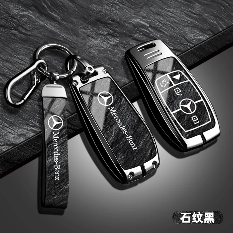 

Чехол для автомобильного ключа из цинкового сплава из ТПУ, подходит для ключей для Mercedes Benz W177 W176 X166 X167 C257 C218 X253 C118 C117 H247 AMG