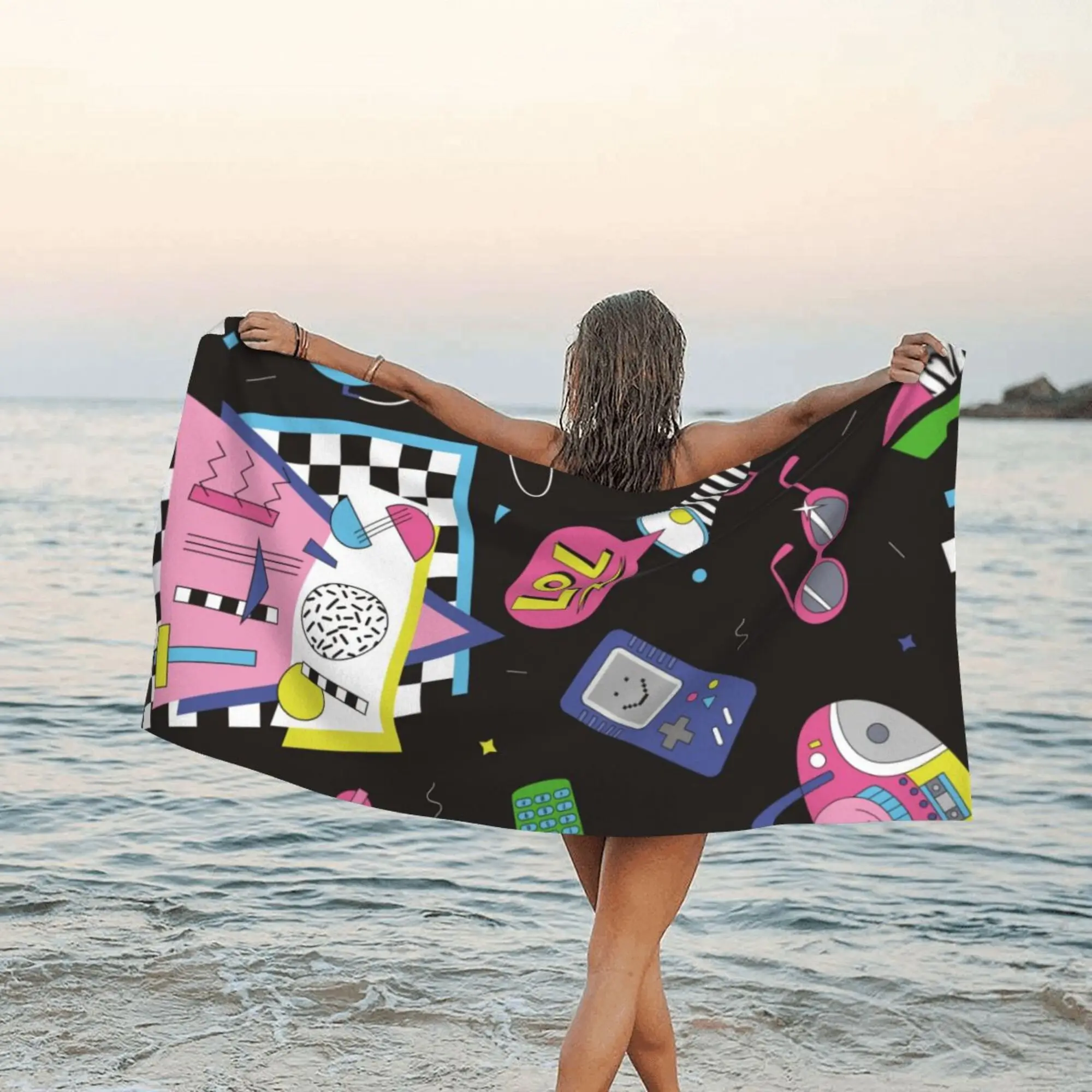 

High Quality Bath Towel Cotton Highly Absorbent Bathroom Towel Sports Microfiber Quick Dry Pocket Towel Absorbent Large Towel