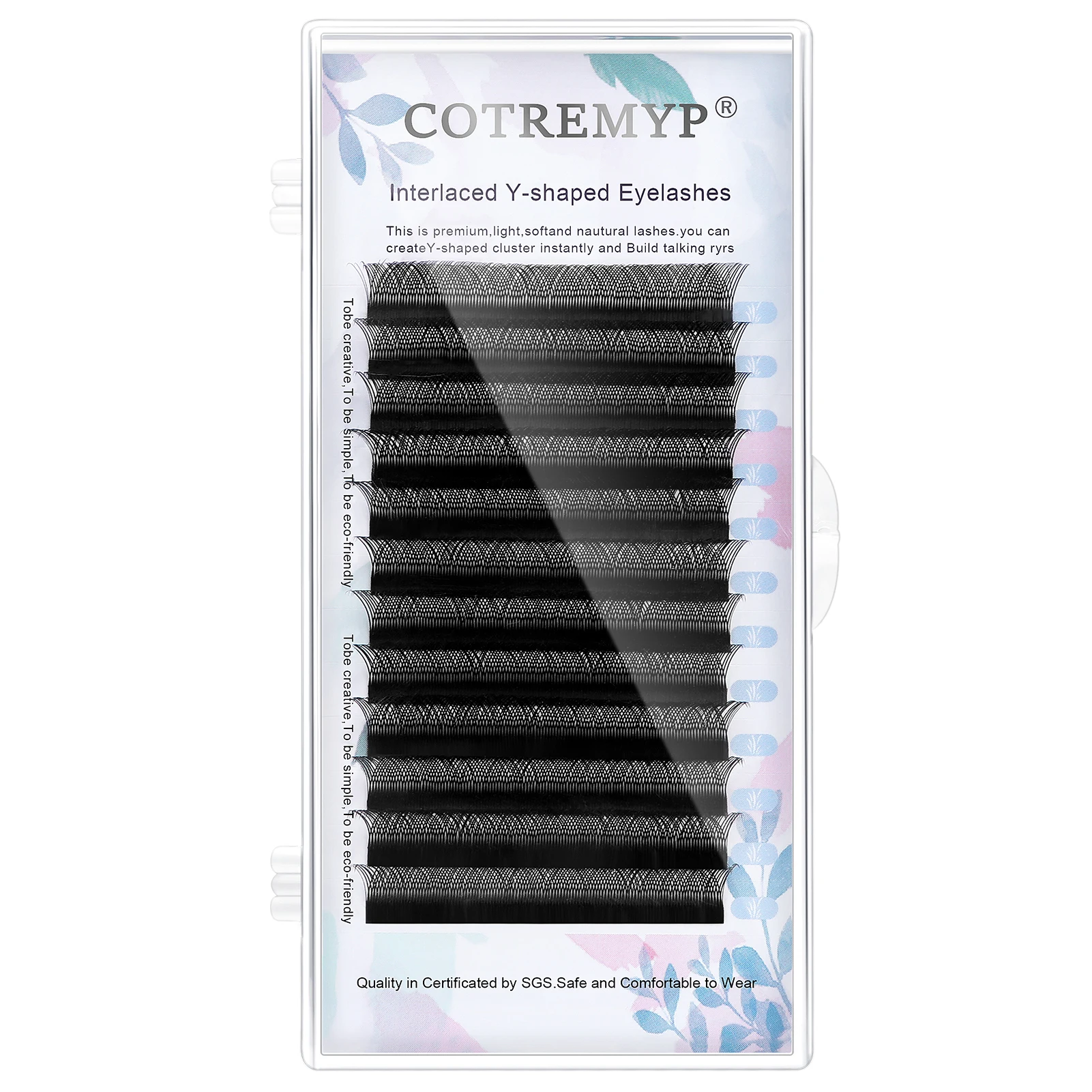 

Накладные ресницы с естественным внешним видом, мягкие удлиняющие Искусственные ресницы, красивые глаза, Профессиональное использование в салоне SOYW889