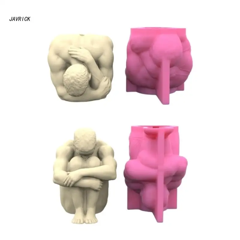 

Flower Pot Silicone Mold Concrete Succulent Planter Mould DIY Holder Mold