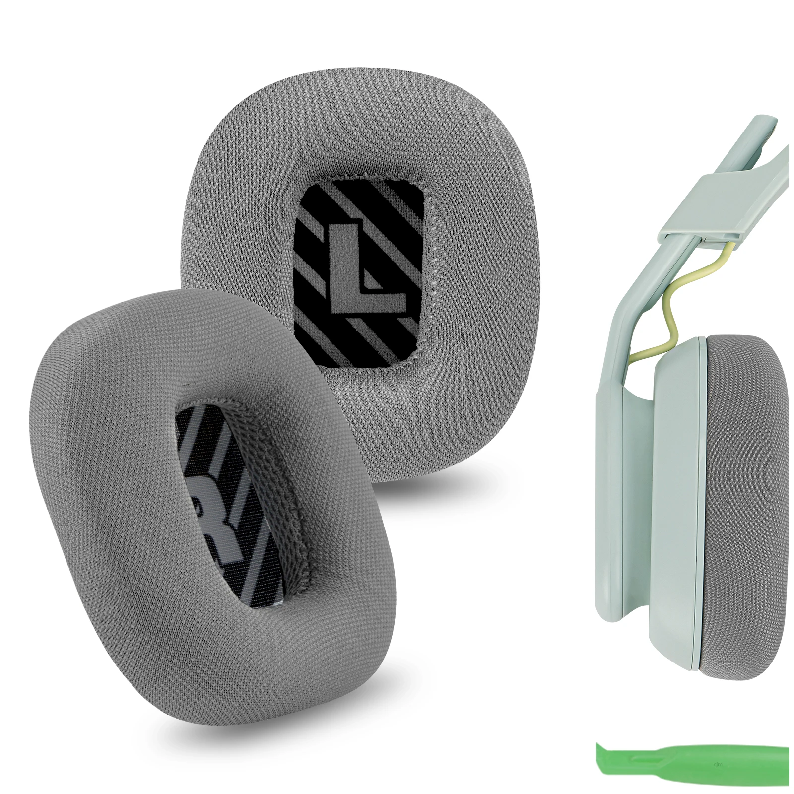 

Сменные амбушюры Geekria из сетчатой ткани для наушников Astro Gaming A10 Gen 2, амбушюры для гарнитуры, запасные части (серый/черный)