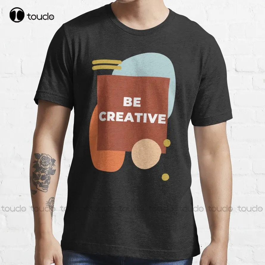 

Enhance Creative - Be Creative Trending T-Shirt Custom Aldult Teen Unisex Digital Printing Tee Shirts Xs-5Xl Unisex Tee T Shirts