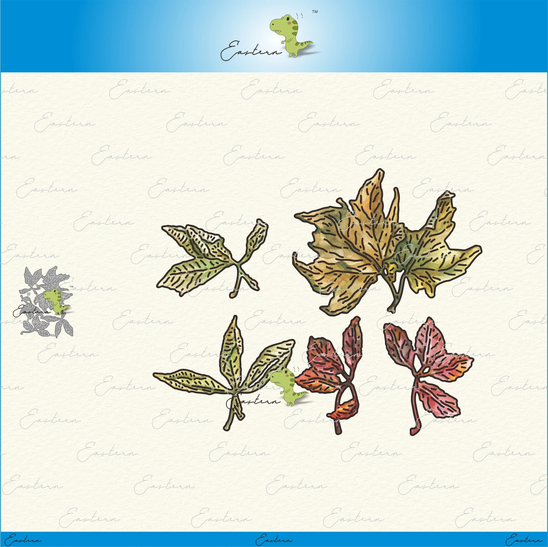 Набор для высечки оттенков осени металлические штампы 2024 новые формы сделай сам