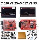 Инструмент для настройки микросхем ЭБУ V2.53, V5.017, светодиодсветодиодный Рамка BDM, 22 шт. адаптеров для Galetto 4, FGTECH, V54, Master, V7.020, программатор ЭБУ, FGTECH 0475