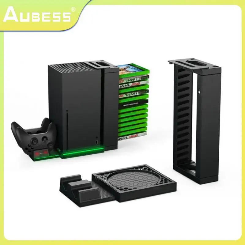 

Черная база для хоста, прочное зарядное устройство для геймпада, Многофункциональная консоль для быстрой зарядки, Зарядная база, консоль из АБС-пластика, зарядная док-станция