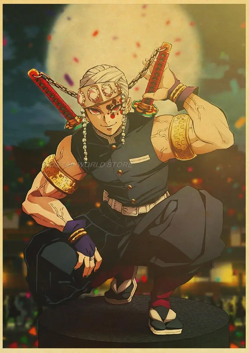 Лидер продаж Постер киметасу из японского аниме рассекающий демонов милые