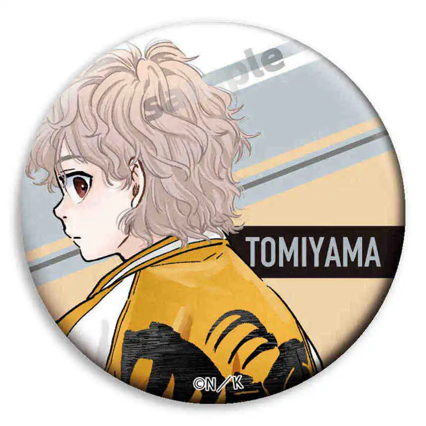 Япония Горячее аниме WIND BREAKER Фигурки Сакура Харука KAJI REN Металлический значок