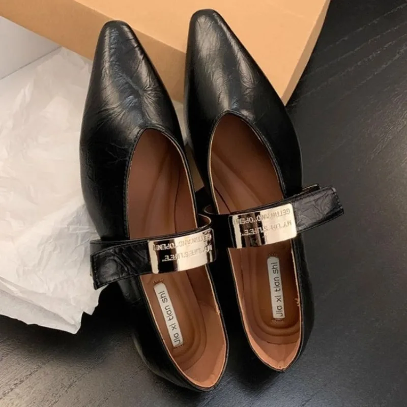 Женская модная обувь на толстом каблуке осенние новые нескользящие