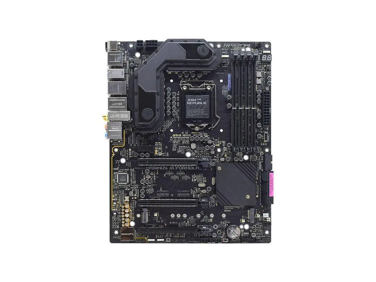 

Материнская плата ASUS ROG MAXIMUS XI FORMULA Z390 1151 DDR4 9-го поколения Intel Core i7 7700k 6700 процессор 128 ГБ PCI-E 3,0 USB3.1