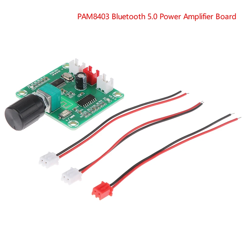 

Bluetooth 5.0 Power Amplifier Board PAM 8403 Small Power DIY Wireless Speaker Amplifier Board 5W*2