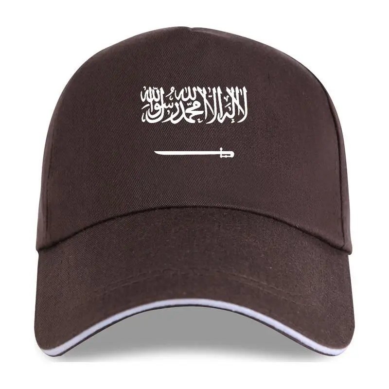 

Новинка, летняя облегающая мужская бейсбольная кепка с рисунком в виде национального флага Sa арабский для Саудовской Аравии, 100%