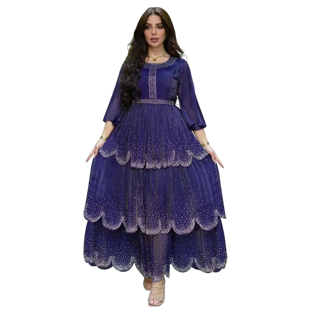 Elegant African Dresses For Women Muslim Abaya India Pakistan Dashiki Maxi Dress Ladies Traditional Africa Clothing Fairy Dreaes