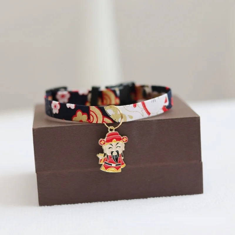 Праздничные ошейники для домашних животных милые подвесные ожерелья кошек и