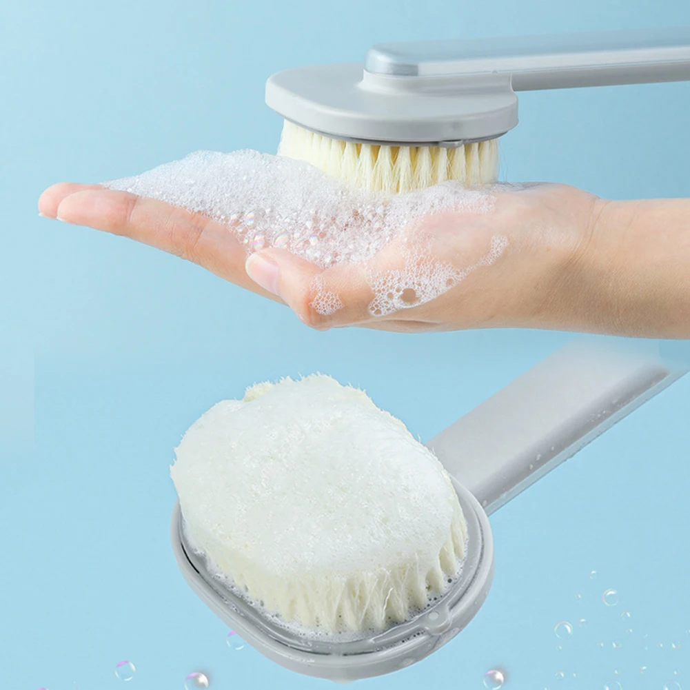 

Long Handle Liquid Bath Brush Bathroom Body Brushes Back Body Exfoliating Tools for Home Bathroom Accessories