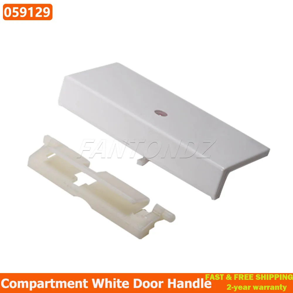 

Для Siemens Bosch 059129 Ручка двери морозильной камеры Отсек Белая дверная ручка 00059129