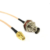 wireless router cable sma female jack to bnc female jack rg316 wholesale fast ship 15cm 6inch